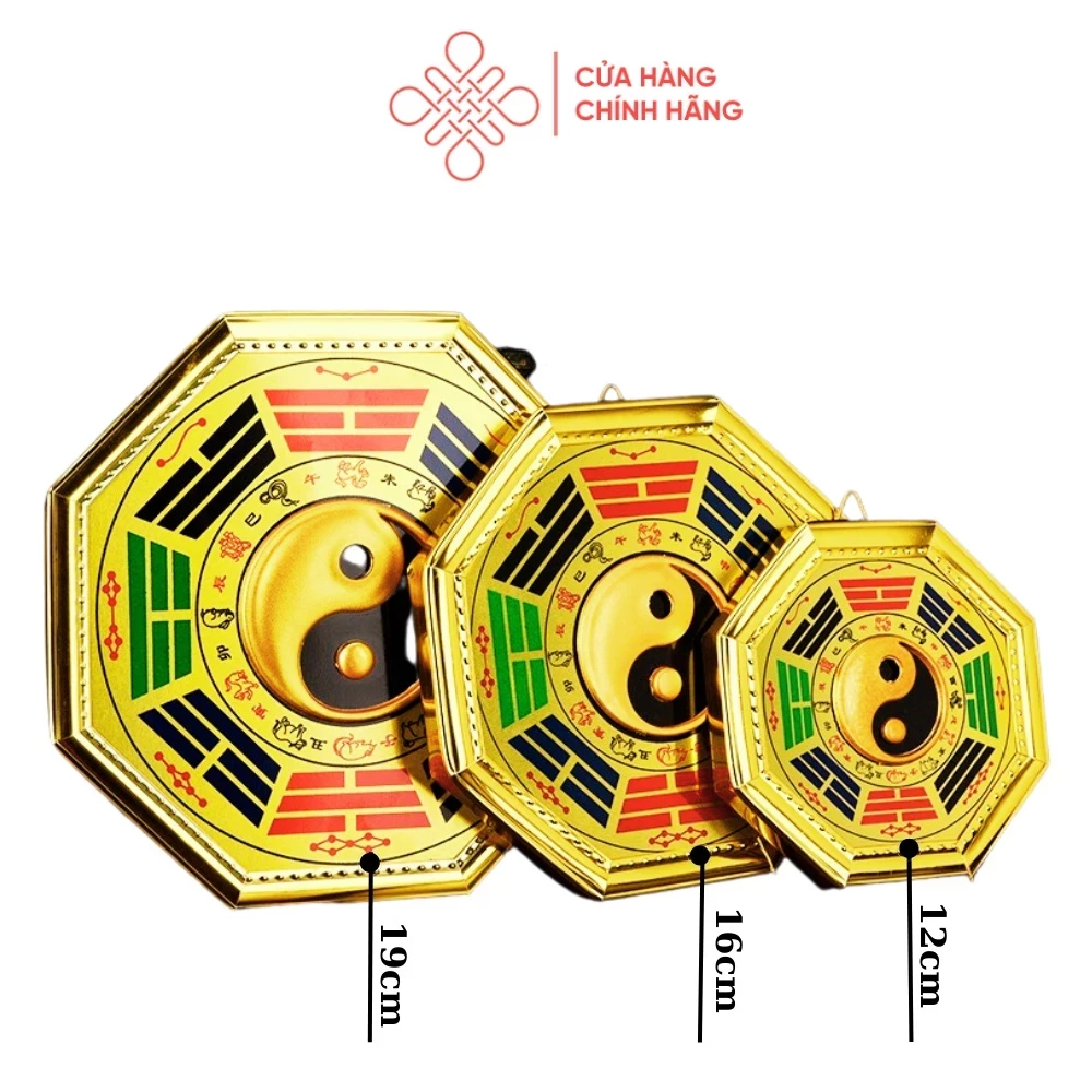 Gương Bát Quái Âm Dương ( Hậu Thiên) - Cửa Hàng Phật Giáo Thái Linh