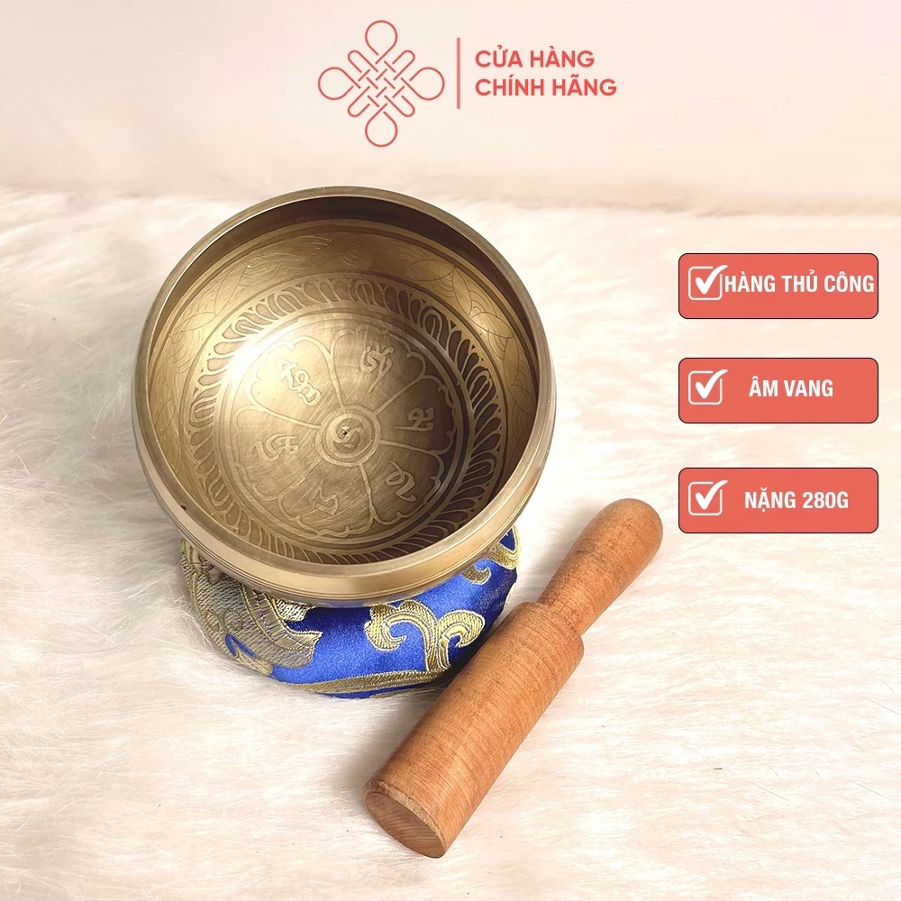Chuông xoay Tây Tạng Chất Liệu Đồng Âm Vang - Cửa Hàng Phật Giáo Thái Linh