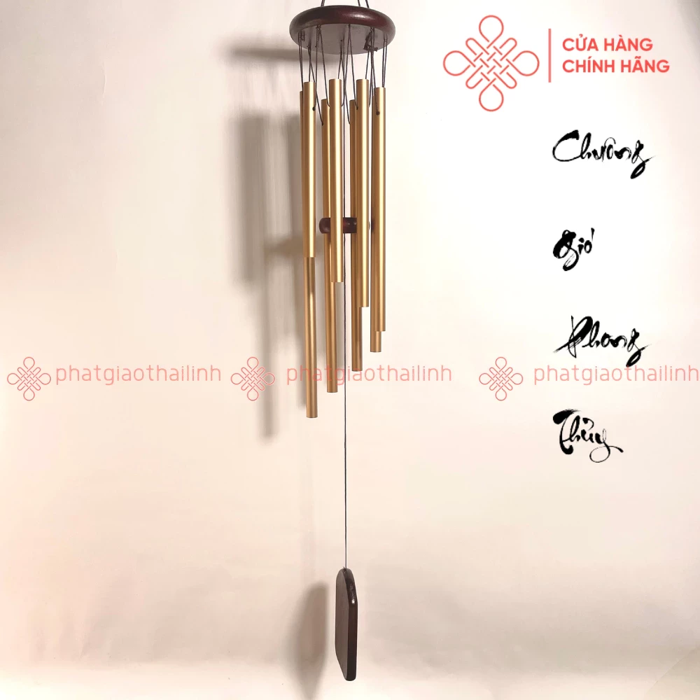 Chuông Gió Phong Thủy 8 Thanh ( 952H) - Cửa Hàng Phật Giáo Thái Linh