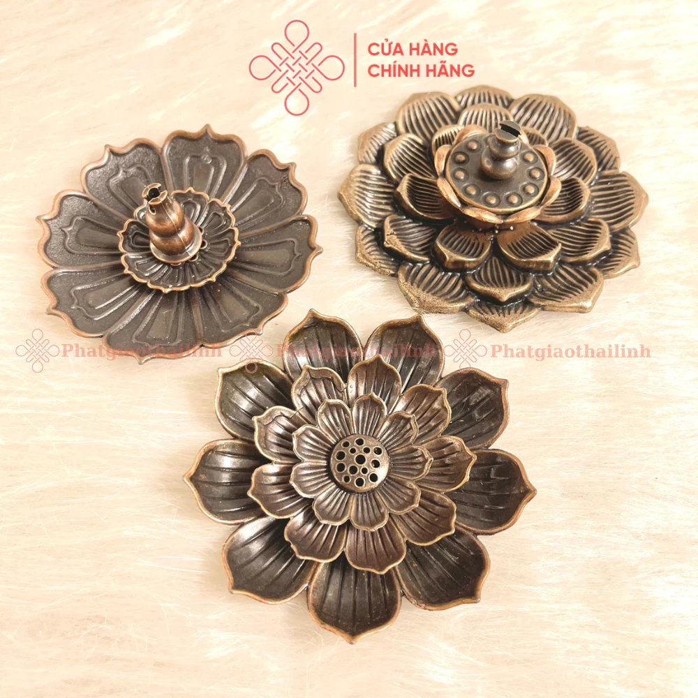 Khay Đốt Trầm Bằng Hợp Kim Bền Màu- Cửa Hàng Phật Giáo Thái Linh